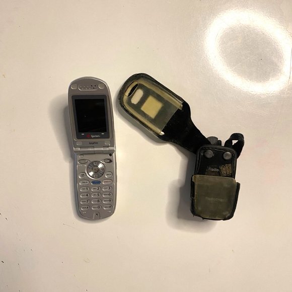 VINTAGE Sanyo PM-8200 SPRINT with Leather Case - Picture 3 of 7